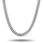 WHITE GOLD AUTHENTIC CUBAN LINK CHAIN